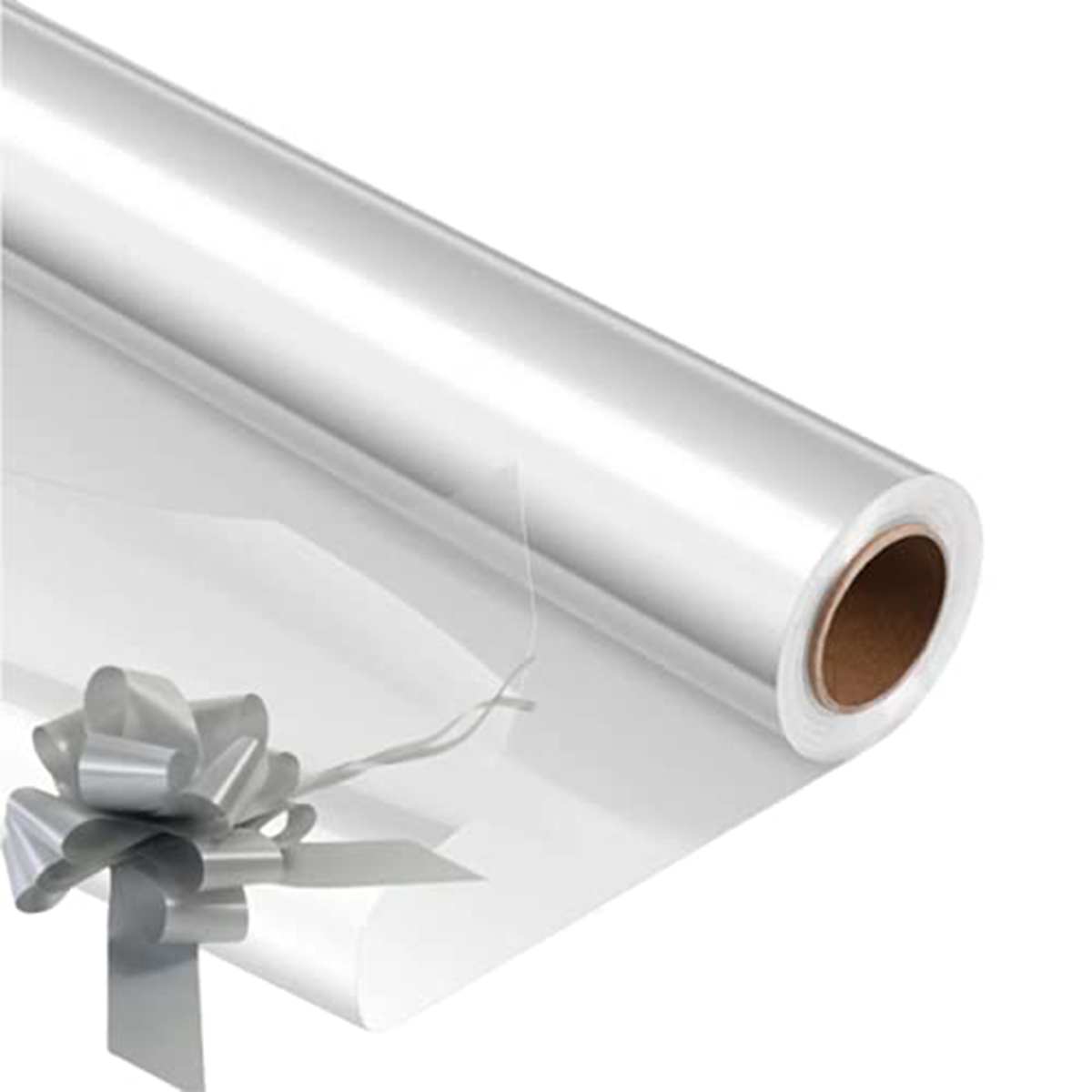 Folija za darove od PP – prozirna 75cm x 50m x 0,025mm